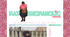 Desktop Screenshot of fatshopaholic.com